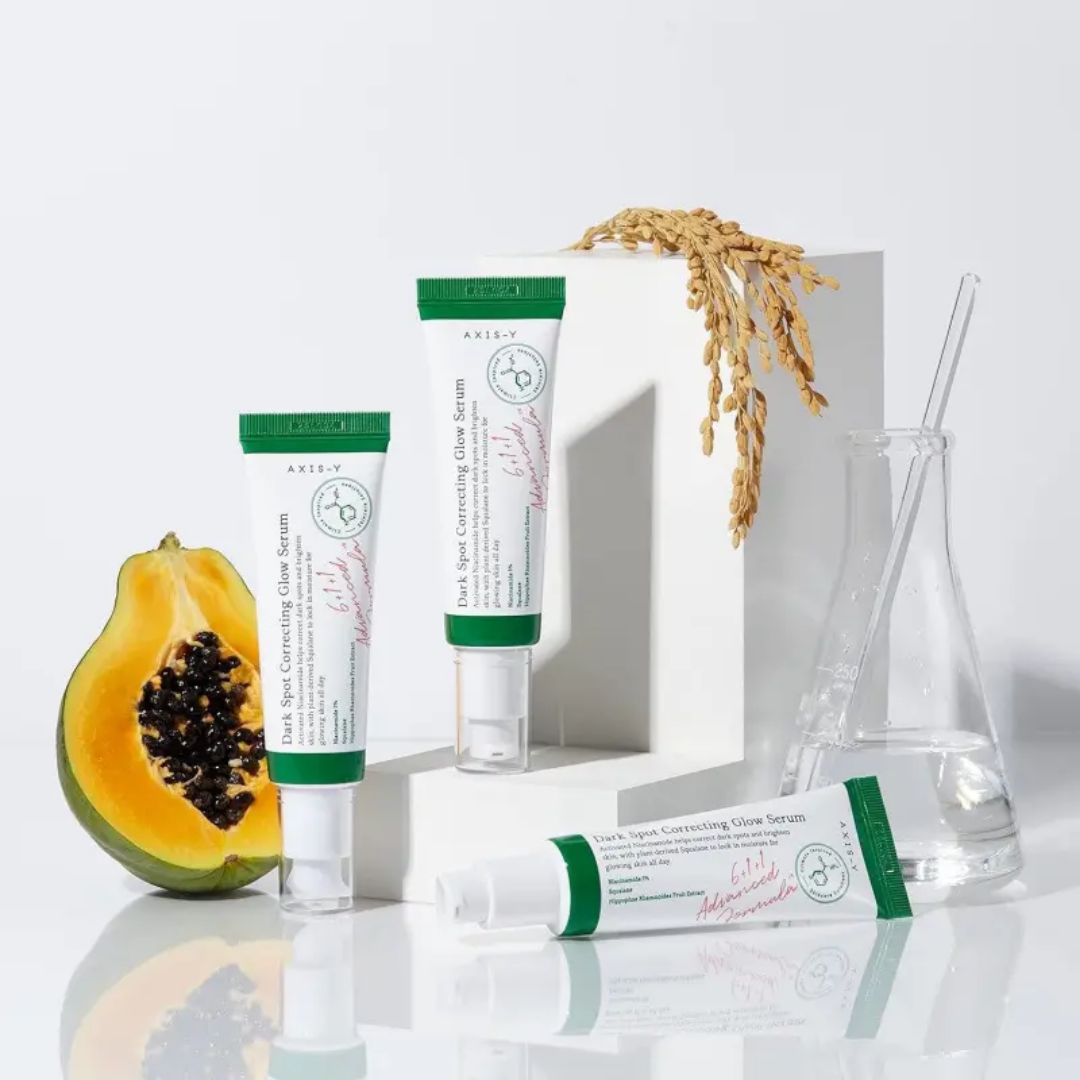 AXIS-Y Dark Spot Correcting Glow Serum 50ml – Korean Brightening & Soothing Skincare